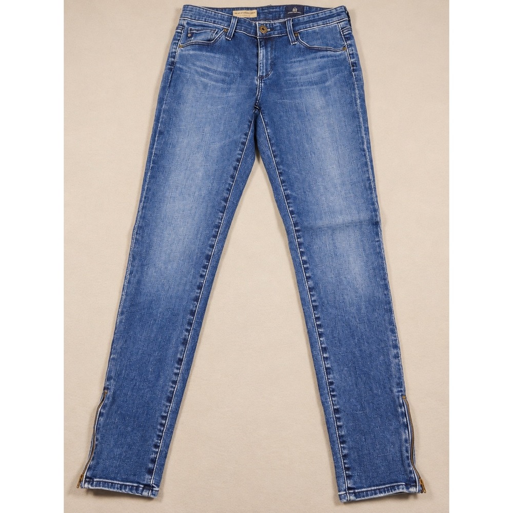 AG Adriano Goldschmied Skinny Jeans Women Medium Blue Wash Denim